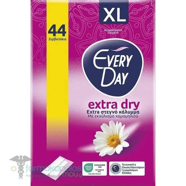 EveryDay Extra Dry Σερβιετάκια XL, 44τεμ