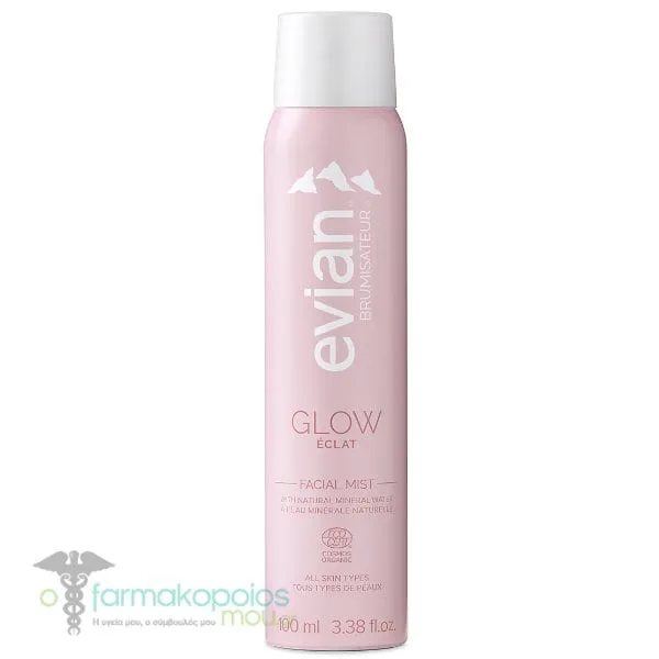 Evian Facial Mist Glow, 100ml