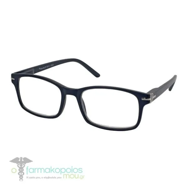 Eyelead E201 Unisex Horn-Rimmed Reading Glasses Black, 1pc - 002 Μαύρο