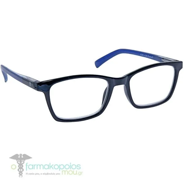 EyeLead E255 Presbyopia Glasses Granular Black-Blue +1.00, 1pcs