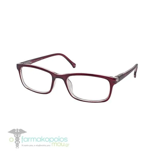 Eyelead E166 Unisex Horn-Rimmed Reading Glasses Red, 1pc - Κόκκινο