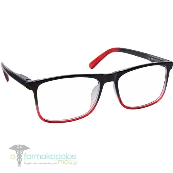 Eyelead E238 Unisex Γυαλιά Πρεσβυωπίας Κοκκάλινα Μαύρο-Μπορντό, 1τεμ