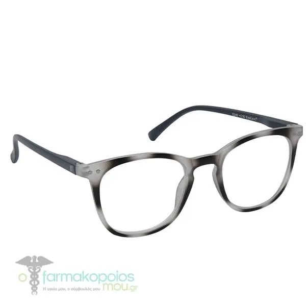 Eyelead E246 Unisex Γυαλιά Πρεσβυωπίας Κοκκάλινα Διάφανο - Μαύρο, 1τεμ