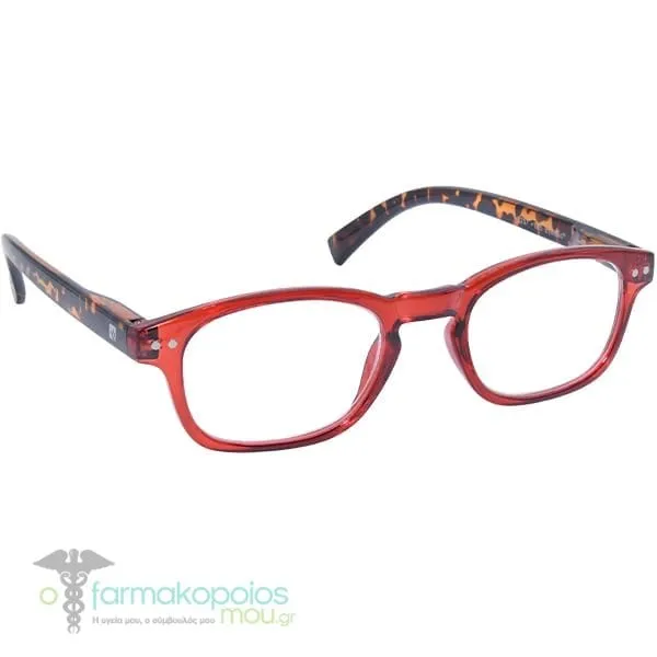 Eyelead E257 Unisex Γυαλιά Πρεσβυωπίας Ταρταρούγα-Κόκκινο, 1τεμ