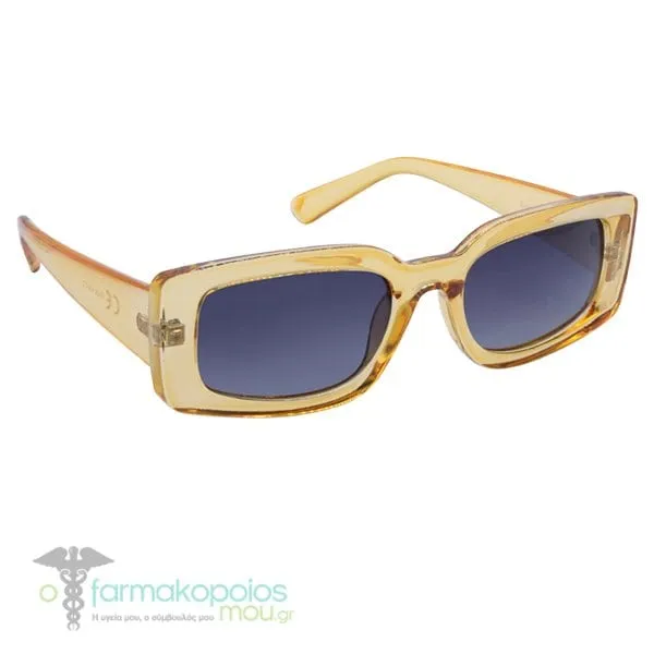 Eyelead Adult Polarized Sunglasses Women Transparent Yellow (L726), 1pc