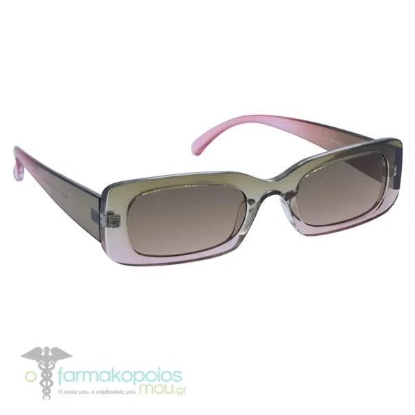 Eyelead Adult Polarized Sunglasses Women Light Pink-Grey (L728), 1pc