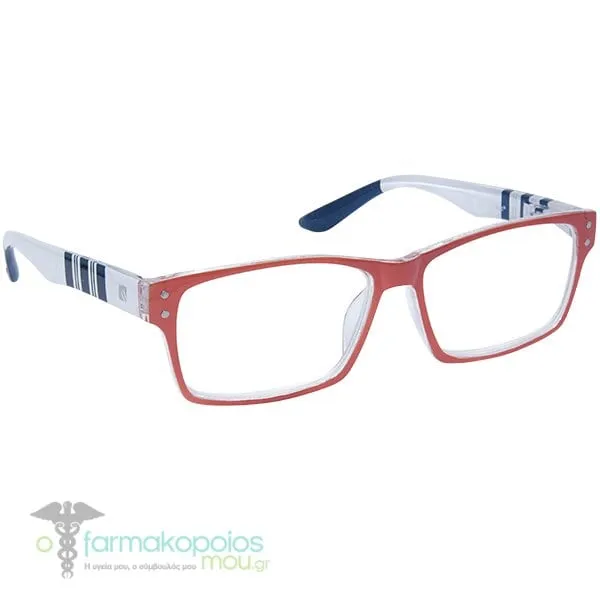 Eyelead Unisex E251 Presbyopia Glasses +2.75 Red, 1pc - Κόκκινο