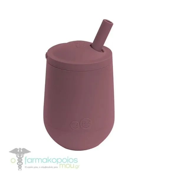 Ezpz Trainer Mini Cup with Straw, 1pc - Mauve