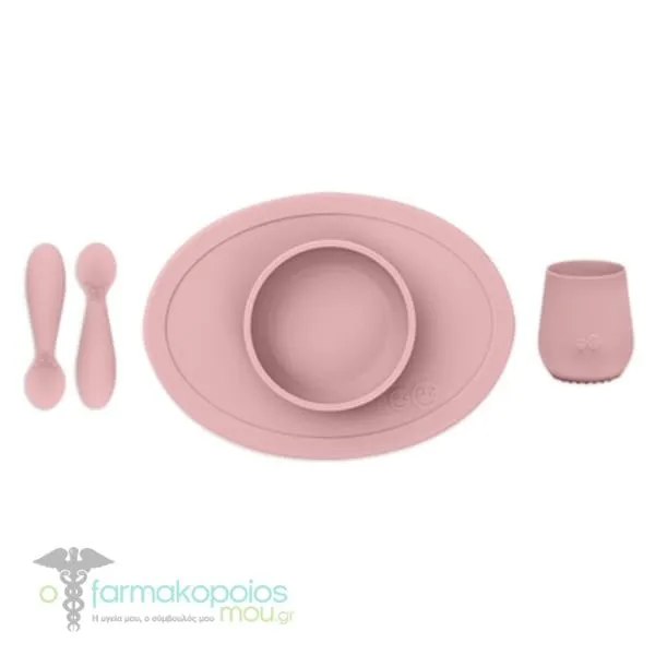 Ezpz First Foods Set Silicone 6m+, 1set - Blush