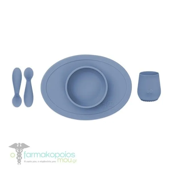 Ezpz First Foods Set Silicone 6m+, 1set - Indigo