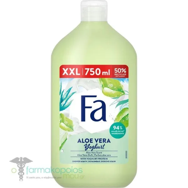 Fa Aloe Vera & Yoghurt Shower Gel, 750ml