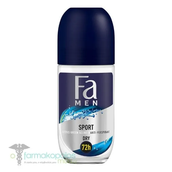 Fa Men Sport Anti-Perspirant Dry 72h Men's Deodorant, 50ml