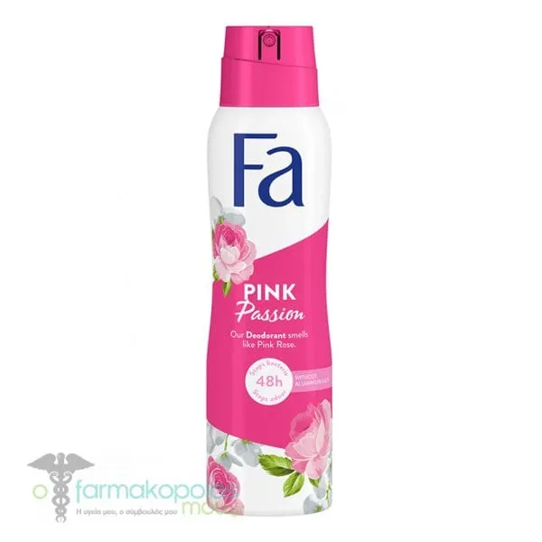 Fa Pink Passion Spray Deodorant 48h, 150ml