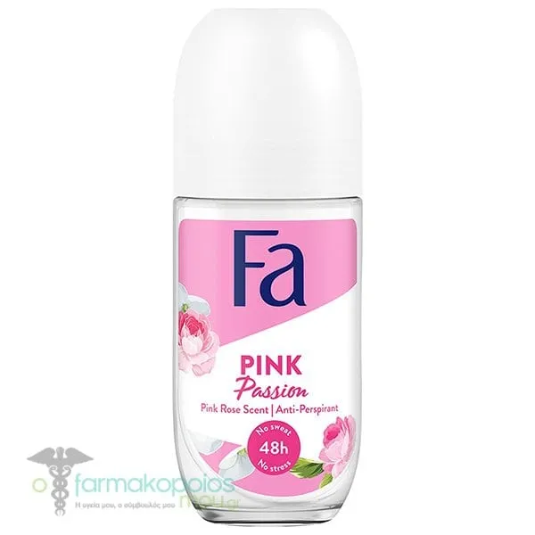 Fa Pink Passion Roll-On Deodorant 48h, 50ml