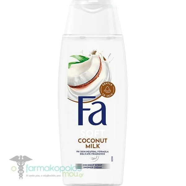 Fa Soft Coconut Milk Αφρόλουτρο με Άρωμα Καρύδα, 250ml