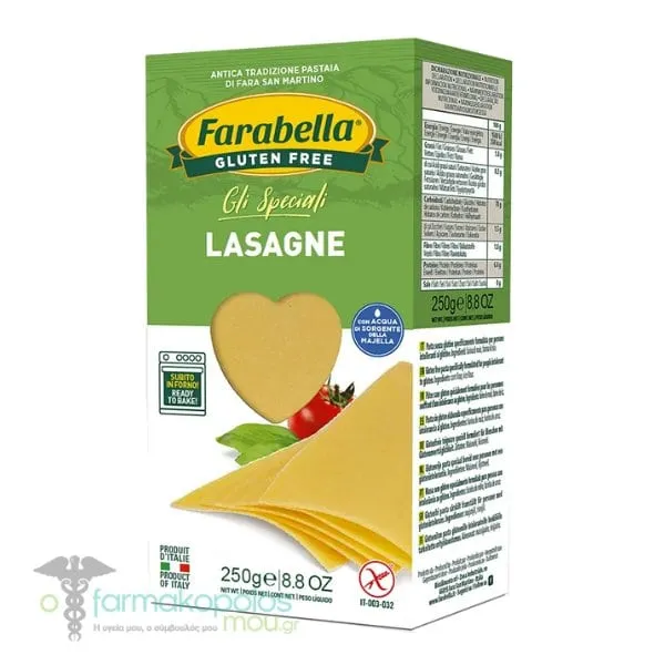 Farabella Gluten Free Lasagna, 250g