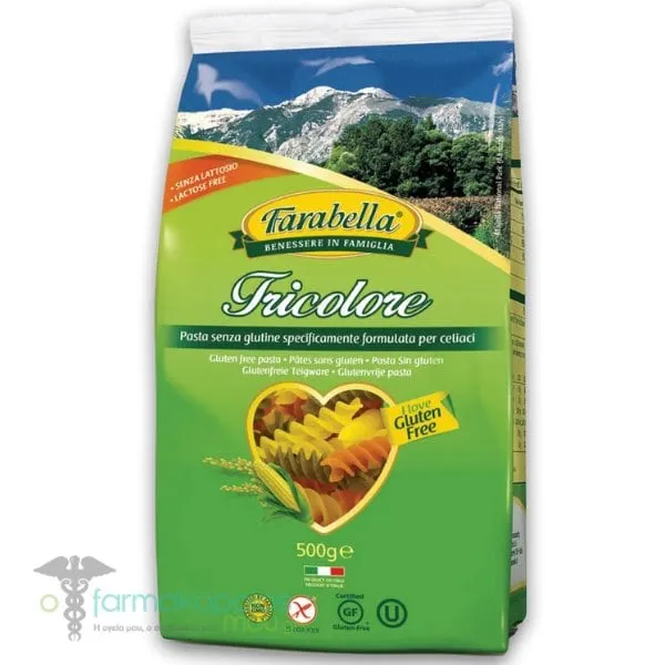 Farabella Fusilli Trio Pasta Gluten Free, 500g