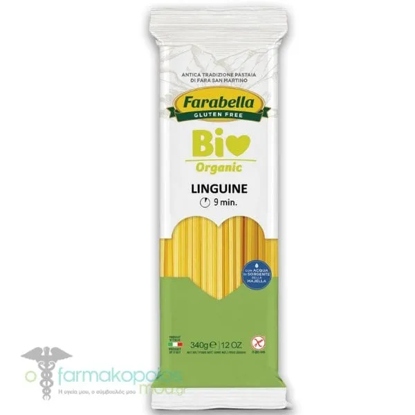 Farabella Organic Linguini Gluten Free, 340g