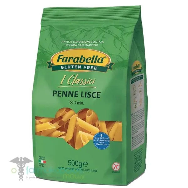 Farabella Penne Lisce Pasta Gluten Free, 500g