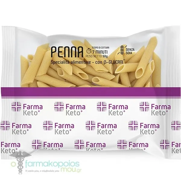Farmaketo+ Penna Pasta Penne with Protein, 50gr