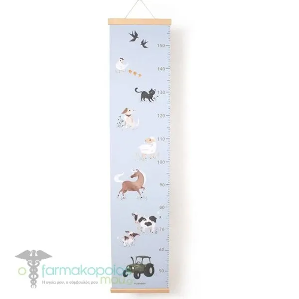 Filibabba Growth Chart Farm Animals, 1pc