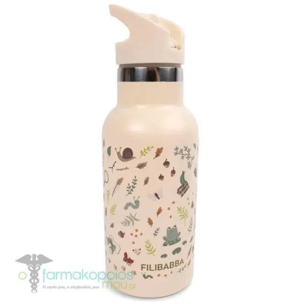 Filibabba Stainless Steel Water Bottle Ανοξείδωτος Θερμός, 350ml - Little Wonders