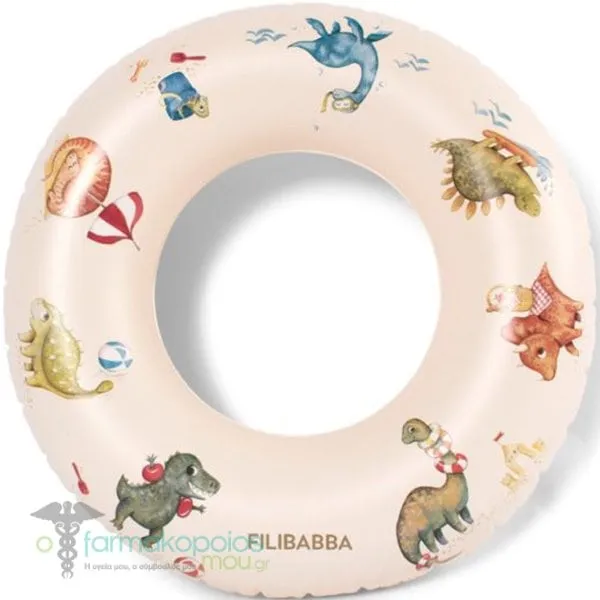 Filibabba Swim Ring Dino Beach Παιδικό Σωσίβιο Κουλούρα με Σχέδιο Δεινόσαυρος, 1τεμ