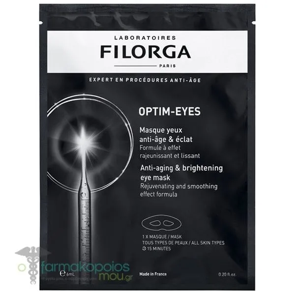 Filorga Optim-Eyes Anti-Aging & Brightening Eye Mask Αντιγηραντική Μάσκα Ματιών, 1τεμ