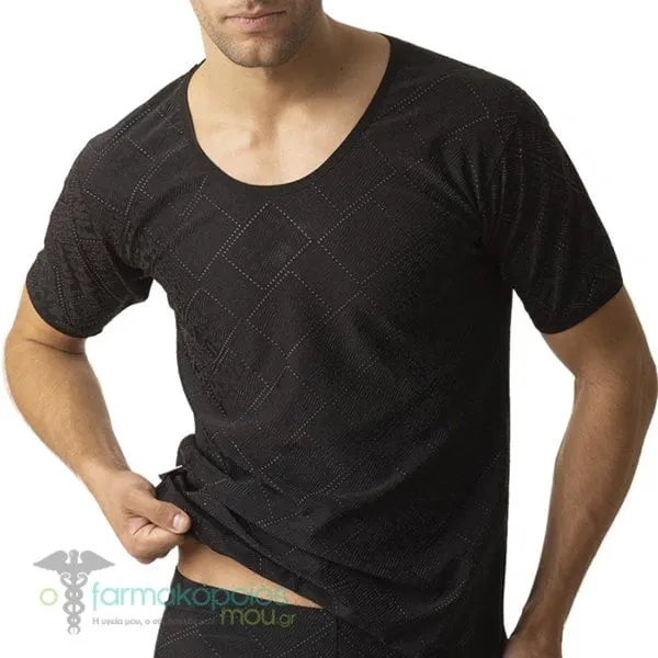 Firtech (91315) Φανέλα Κοντομάνικη, 1τεμ - BLACK