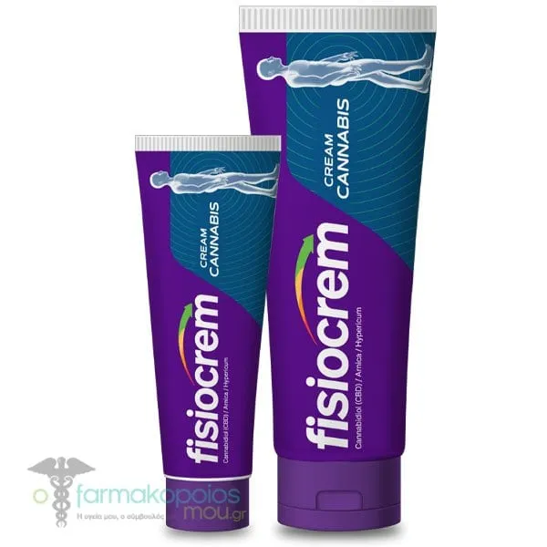 Fisiocrem® Cream Cannabis Καταπραϋντική Κρέμα Τοπικής Εφαρμογής, 60ml