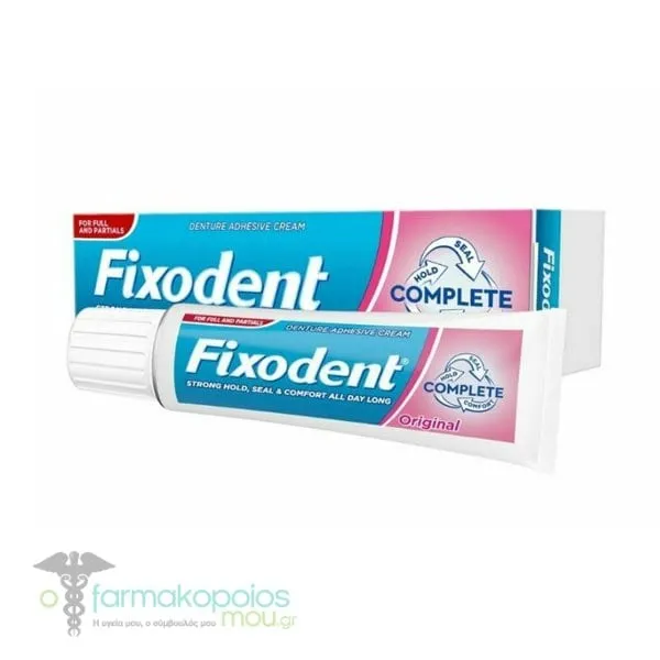 Fixodent Complete Original Denture Adhesive Cream, 70gr