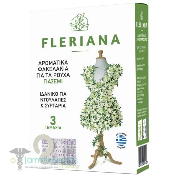 Fleriana Jasmine Fragrance Sachets, 3pcs