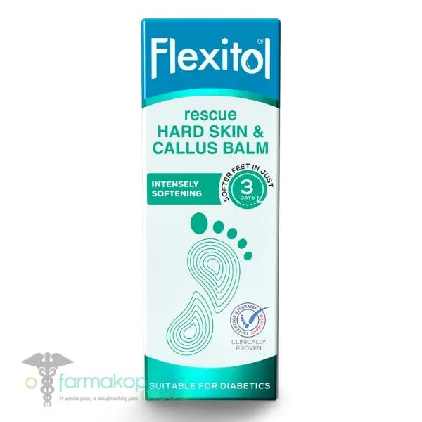 Flexitol Rescue Hard Skin & Callus Balm, 56g