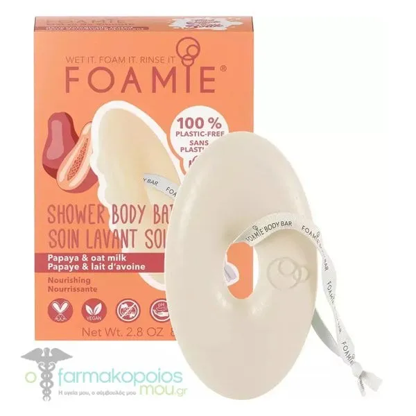 Foamie Nourishing Shower Body Bar Oat to Be Smooth, 80gr