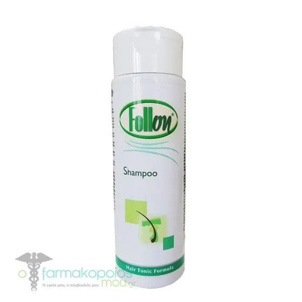 Follon Shampoo for Alopecia & Hair Loss, 200ml