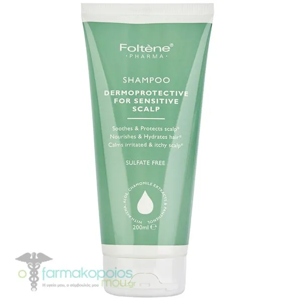 Foltene Pharma Shampoo Dermoprotective for Sensitive Scalp, 200ml
