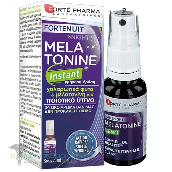 Forte Pharma Forte Nuit Melatonine Instant Spray, 20ml