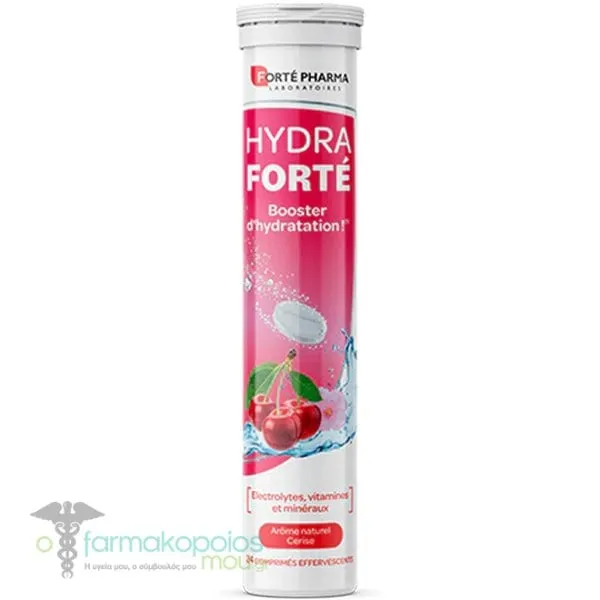 Forte Pharma Hydra Forte Booster Cherry Flavor, 24eff.tabs