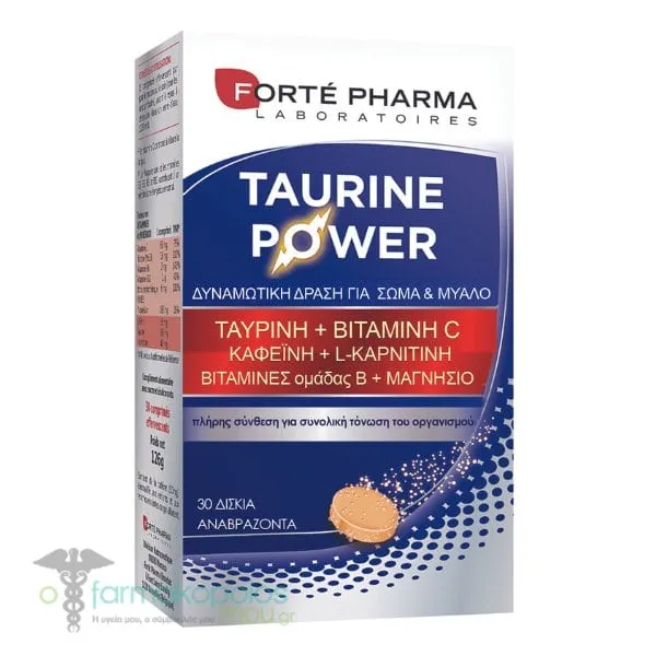 Forte Pharma Taurine Power, 30eff.tabs