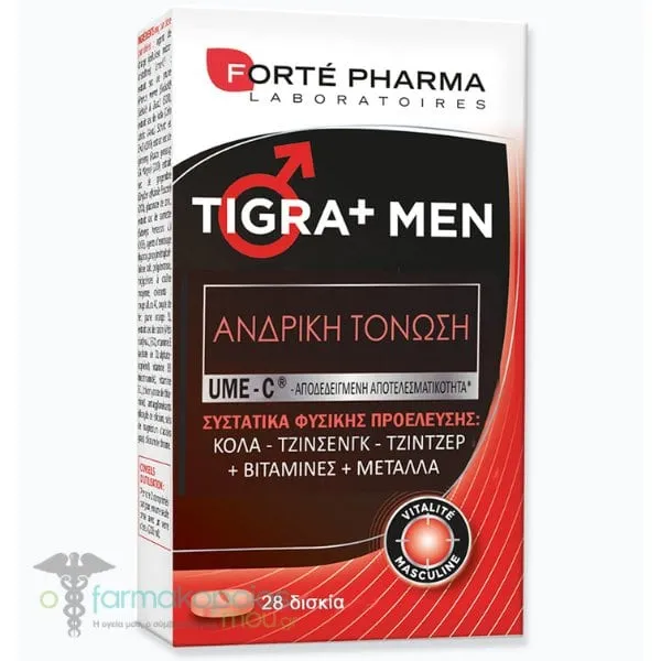 Forte Pharma Tigra+ Men, 28tabs