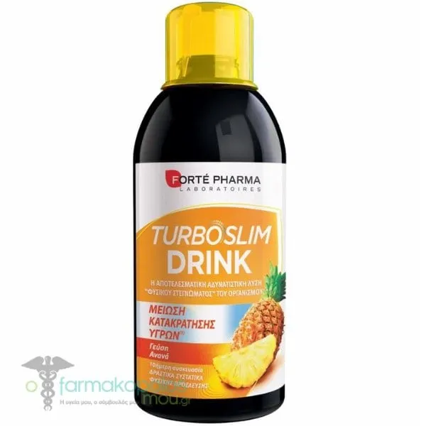 Forte Pharma Turboslim Drink Pineapple Flavor, 500ml