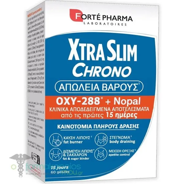 Forte Pharma XtraSlim Chrono, 60caps