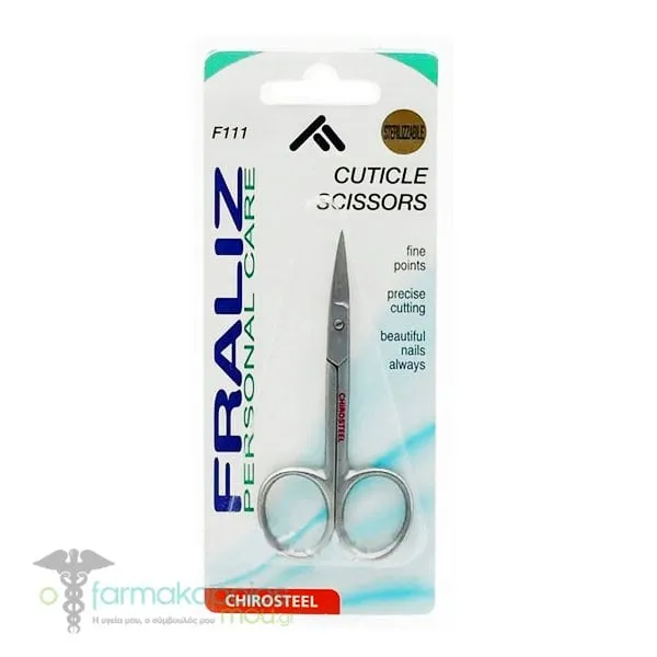 Fraliz Cuticle Scissors F111, Ψαλιδάκι Για Πετσάκια, 1 τεμάχιο