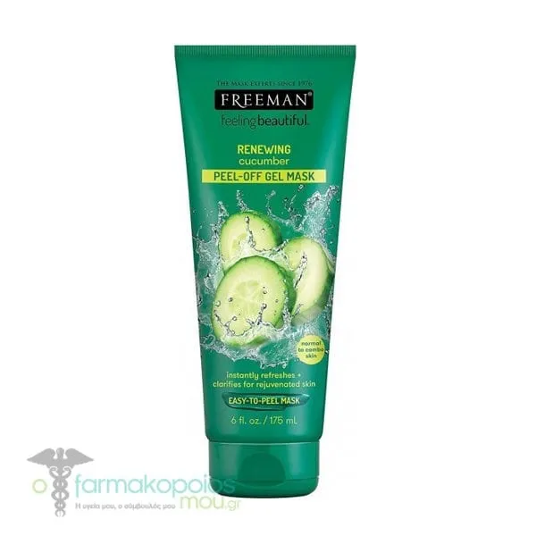 Freeman Beauty Renewing Cucumber Peel-Off Gel Mask, 175ml