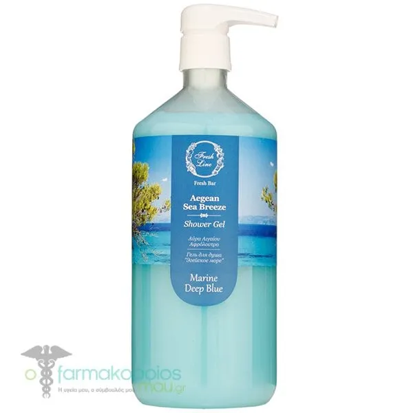 Fresh Line Agean Sea Breeze Shower Gel, 1lt