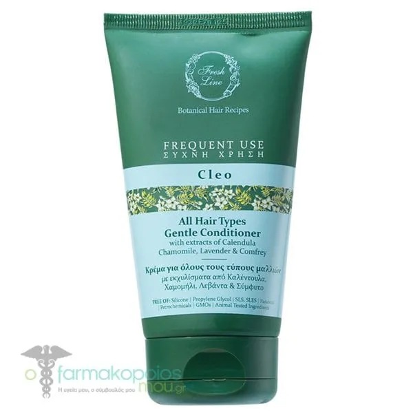 Fresh Line Cleo Μαλακτική Κρέμα για Ευαίσθητο Τριχωτό, 150ml