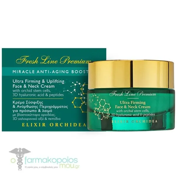 Fresh Line Elixir Orchidea Κρέμα Σύσφιξης & Ανόρθωσης για Πρόσωπο & Λαιμό, 50ml