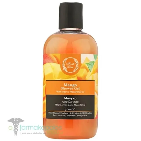Fresh Line Mango Αφρόλουτρο, 300ml