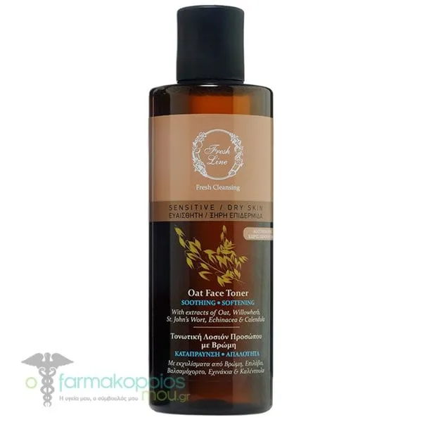 Fresh Line Oat Καταπραϋντική Λοσιόν Τόνωσης, 220ml