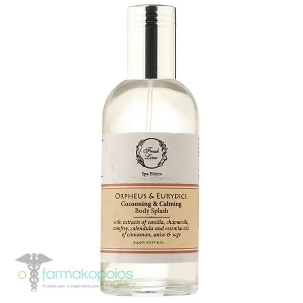 Fresh Line Orpheus & Euridice Cocooning & Calming Body Splash, 100ml